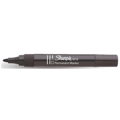 PENNARELLO MARKER SHARPIE METAL SMALL NERO pacco da 12