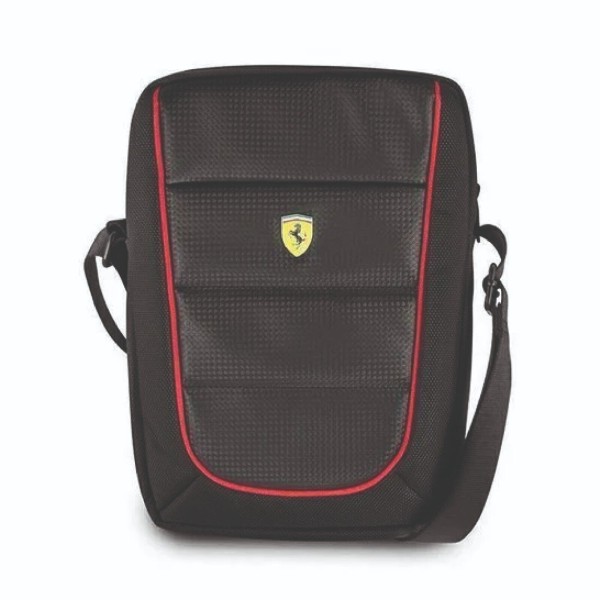 BORSELLO TRACOLLA FERRARI PORTA TABLET 10” IMPERMEABILE NERO FESH10BK