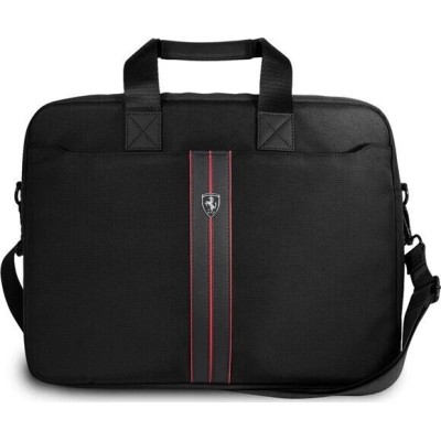 FERRARI COMPUTER BAG 15” 2 TASCHE ESTERNE NERO FEURCB15BK